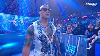 The Rock interrumpe a Cody Rhodes  WWE RAW 25 de Marzo 2024 Español