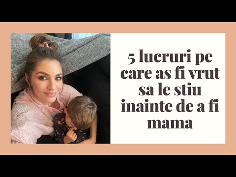 5 lucruri pe care as fi vrut sa le stiu inainte sa devin mama | #MommyMonday