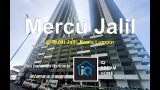 Mercu Jalil @ Bukit Jalil: Video pertama kita dalam BM! OK tak? 1,000sqft, 3R 2B by IQ Dream Home