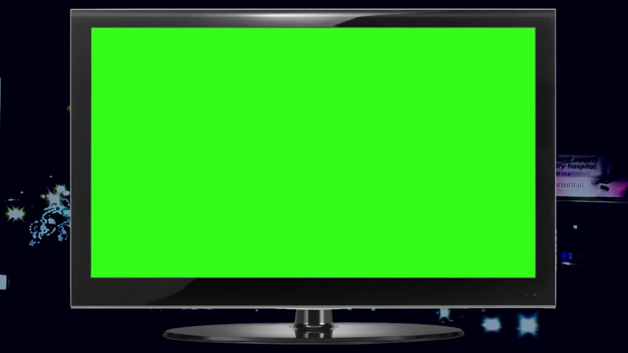 TV background video ecran vert FREE YouTube