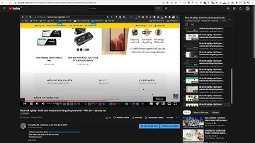 Giới thiệu list video seri web bán hàng laravel 8x Seri hướng dẫn xây dựng website bán hàng laravel