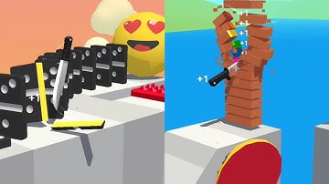 Slice It All Very Satisfying and Relaxing ASMR game Level 324 - 329