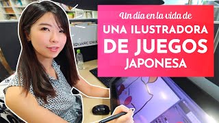 Un día en la vida de una ilustradora de videojuegos en Japón screenshot 1
