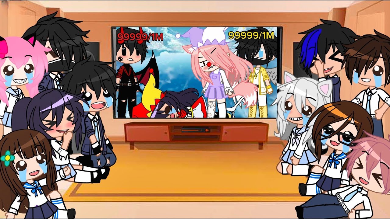 PDH Aphmau & Friends React to Future✨2 | Aphmau Gacha Memes | Gacha Trend