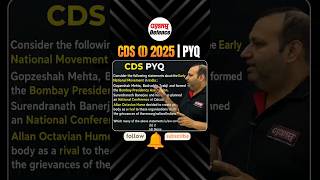 CDS (I) 2025 PYQs🔥Most Important Questions #cdspyq #defenceexams #upsc #afcat #nda #shorts #cds #yt