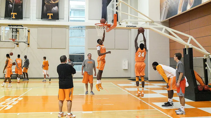 Tennessee Basketball Practice 10-6-14