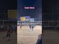 Dead Block in Volleyball! #volleyballblock #blockpoint #volleyballshorts #netdefense #youtubeshorts