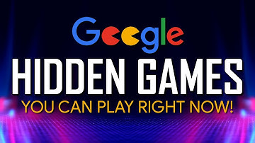 15 Hidden GOOGLE GAMES You Can Play Right Now!