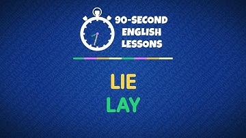 English On The Go Ep 10: Lie and lay