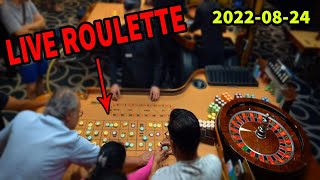 LIVE CASINO ROULETTE New Season Big Bet at The Table ✔️2022-08-24