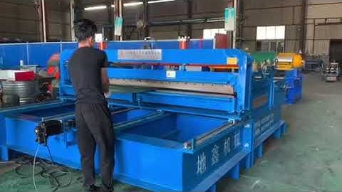 Leveling shearing machine