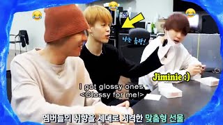 Park Jimin making BTS go HAHAHA