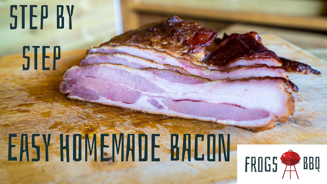 Homemade smoked bacon - Step by Step - YouTube
