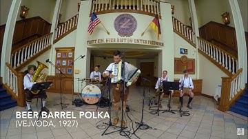 "Beer Barrel Polka" (Roll Out the Barrel) [also Rosamunda and Škoda lásky] by West Coast Prost!