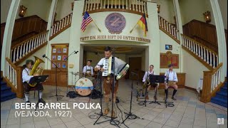 Video thumbnail of ""Beer Barrel Polka" (Roll Out the Barrel) [also Rosamunda and Škoda lásky] by West Coast Prost!"