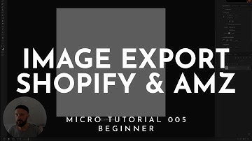 Product Image Design and Export Process for Shopify & Amazon #photoshop #ecommerce #grafikdesign
