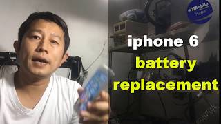 iphone 6 disassembly battery replacement l ครูหนึ่งสอนดี หนึ่งโมบายมวกเหล็ก