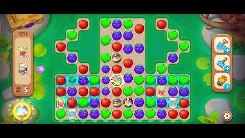 🏡 gardenscapes level 1341 #games