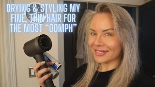 Requested: How I style my hair most days to get the most volume!
