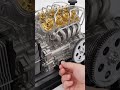TECHING mini 4-cylinder OHV diesel engine model kit. #engine #youtubeai #diyprojects