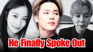 Bts Jimin Finally Addresses Dating Rumors With Song Da Eun On Live But Faces Backlash