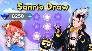 Spending 8250 DIAMONDS in SANRIO EVENT! 3 Sanrio Skins!🔥