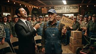 The Bank Laughed at His $8,000 Auction Bid — Then Their $30 Million Project Couldn't Move an Inch...