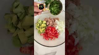 Ensalada de nopal sin carbohidratos. #cocina #comerbien #receta
