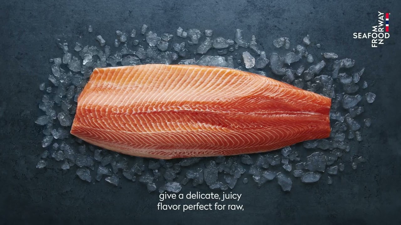Norwegian steelhead trout (fjord trout) USA 2023 15 seconds product