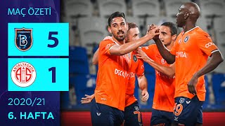 ÖZET: M. Başakşehir 5-1 FTA Antalyaspor | 6. Hafta - 2020/21