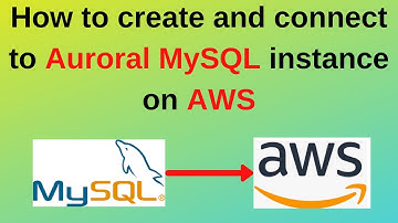 42. MySQL DBA: How to create and connect to Aurora MySQL Instance on AWS