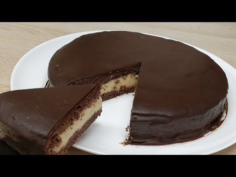 Gateau D Anniversaire Au Chocolat Et Creme Patissiere Trop Facile Cuisine Rapide Youtube