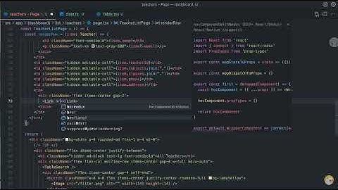 16 - Sistema de Gerenciamento Escolar com Next.js - Tabela Lista Responsiva e Reutilizável ‐ DUBLADO