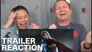 REACTION! The Official Trailer for 