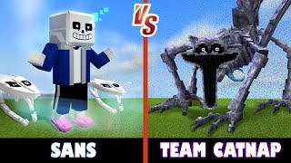 Sans vs. Poppy Playtime Chapter 3 | Minecraft (WATCH 'TIL END!)