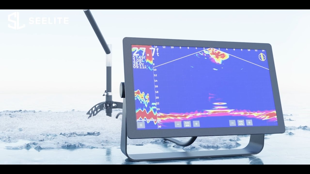 Seefish Ice Fishing Transducer Pole