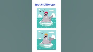 Spot 5 Differences #129 #findadifference #jogodadiferença #findondedifference #логическиеиг