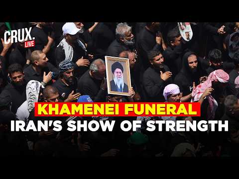 Khamenei Funeral LIVE | Iran Bids Farewell To Late Supreme Leader, Thousands Gather At Grand Mosalla