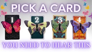 What You NEED to Hear Right Now🦋✨| PICK A CARD🔮 In-Depth Tarot Reading