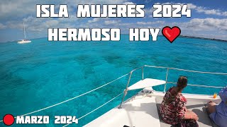 ISLA MUJERES TOUR EN CATAMARANMARZO 2024TODO INCLUIDO