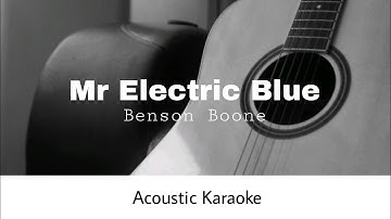 Thumbnail of Benson Boone - Mr Electric Blue (Acoustic Karaoke)