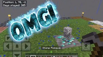 On our way to the Nether! One block #2