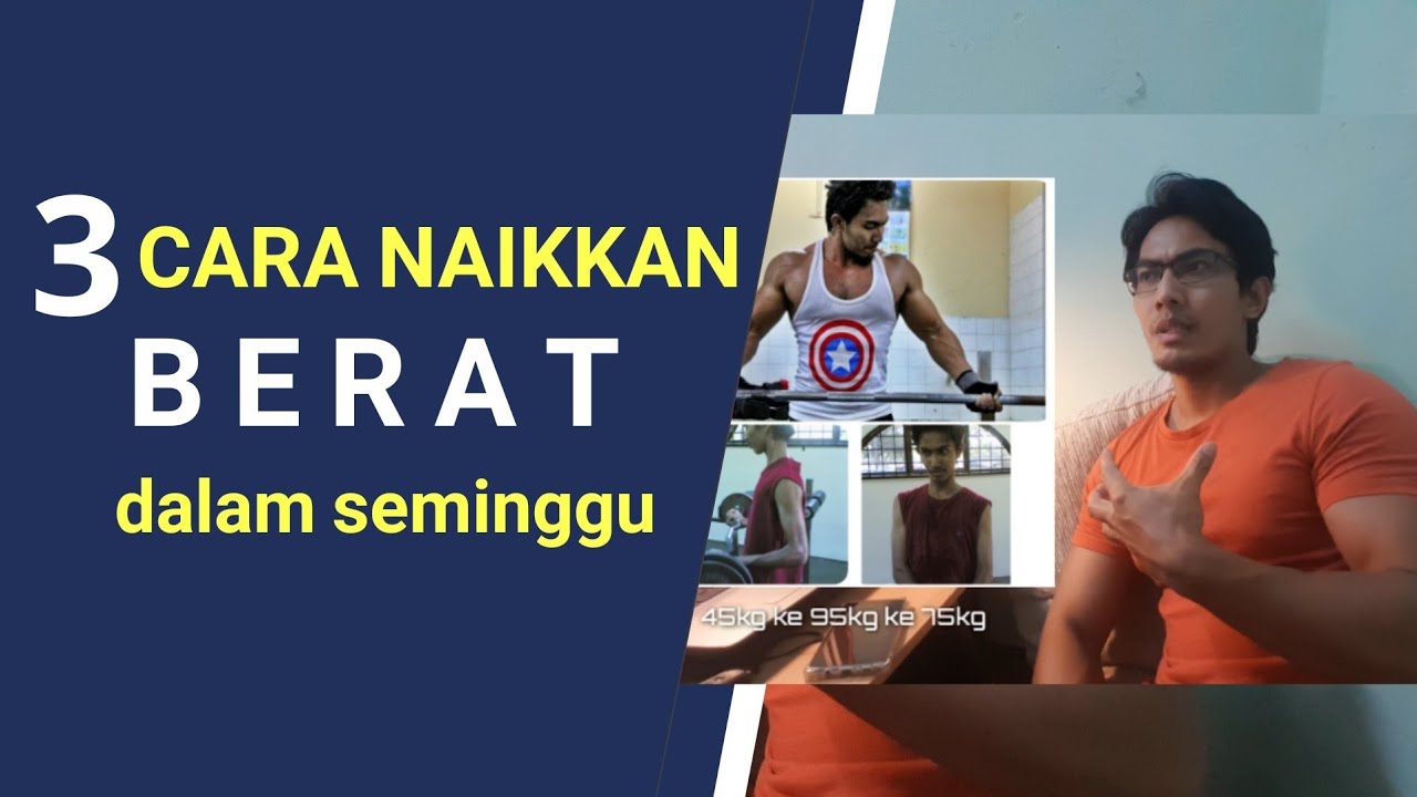 cara tambah berat badan