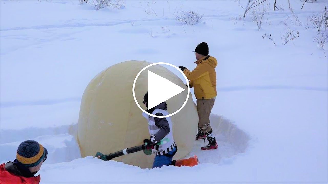 かまくら君 を使ったかまくら作り Youtube かまくら君 を使ったかまくら作り Youtube