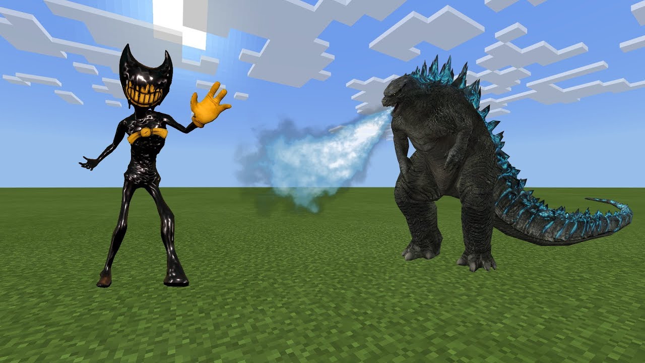Minecraft Bendy vs. Godzilla - YouTube