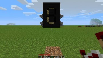 Minecraft LED hexadecimal counter using 1.7 pistons