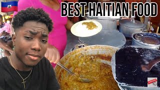 Haitian Food : Exploring downtown street food | Locals Cooking Haitian Legumes