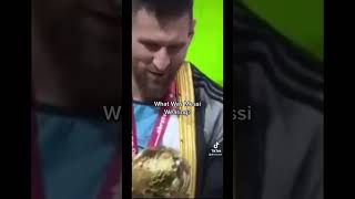 Messi wearing Robe- Gary Linekar and Zabaleta comment #Messirobe #messi #psg #worldcup #argentina