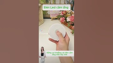 Đèn Led cảm ứng chuyển động thông minh tự Bật Tắt dán tường #denledthongminh #denled