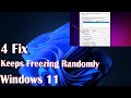4 Fix Keeps Freezing Randomly Windows 11